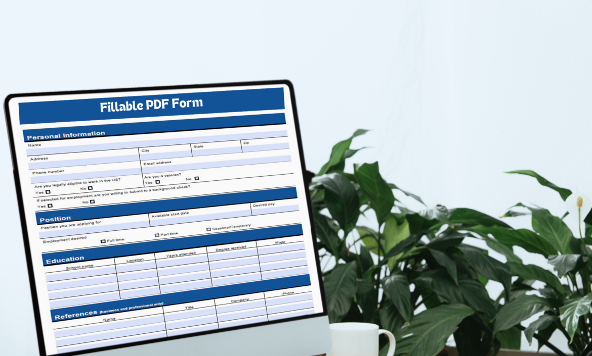 Fillable PDF Form