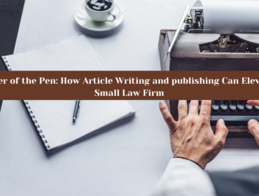 Article Writing and Publishing