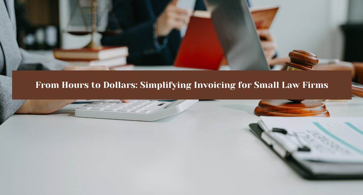 Invoicing for law firms