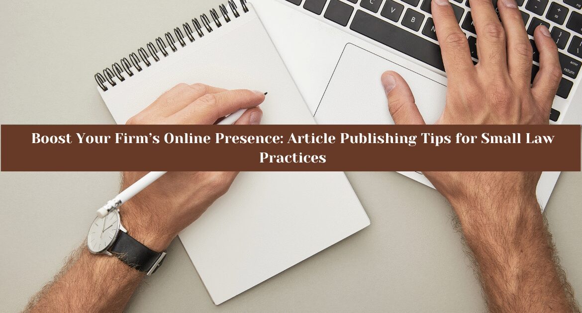 Article Publishing