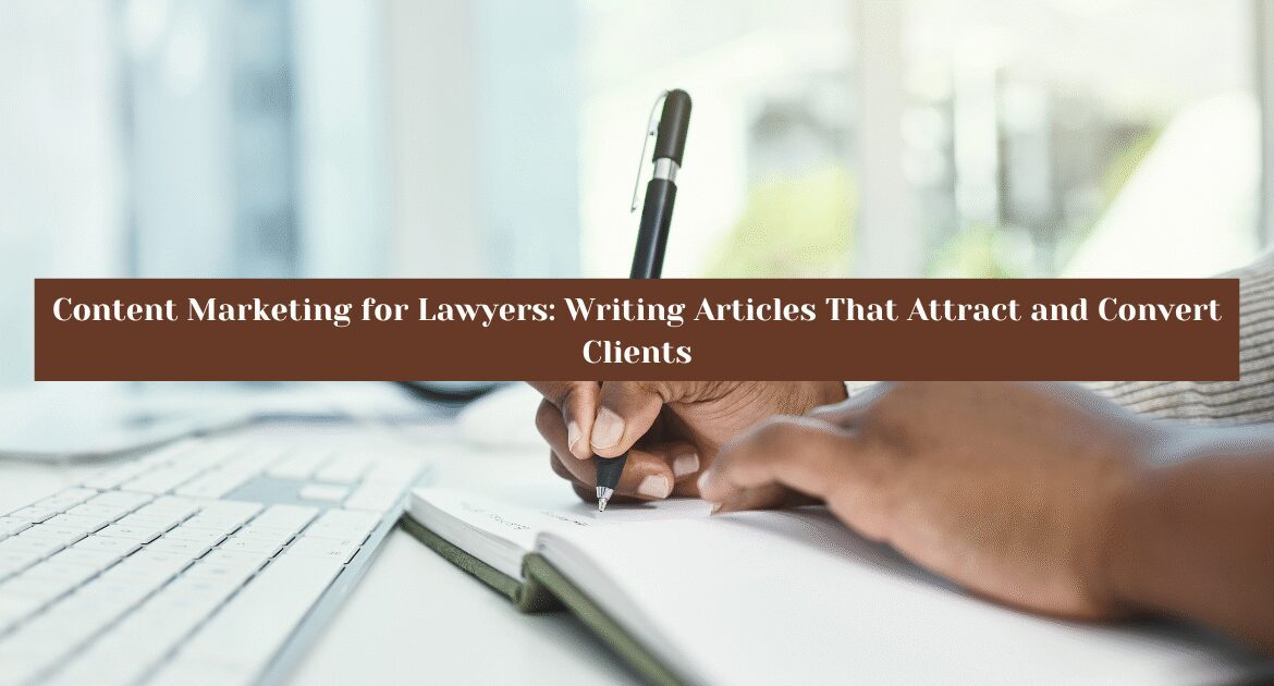 Article Writing and Publishing