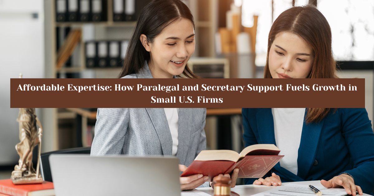 Paralegal and Secretary Support